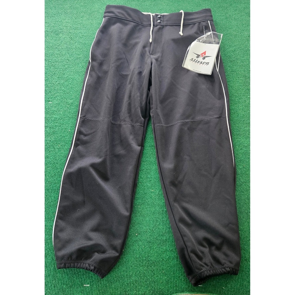 Alleson Athletic Black‎ Women's Softball Baseball Pants Medium
